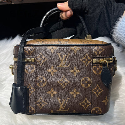 Louis Vuitton Monogram Vanity Case Handbag - Brown Classic Women's Bag