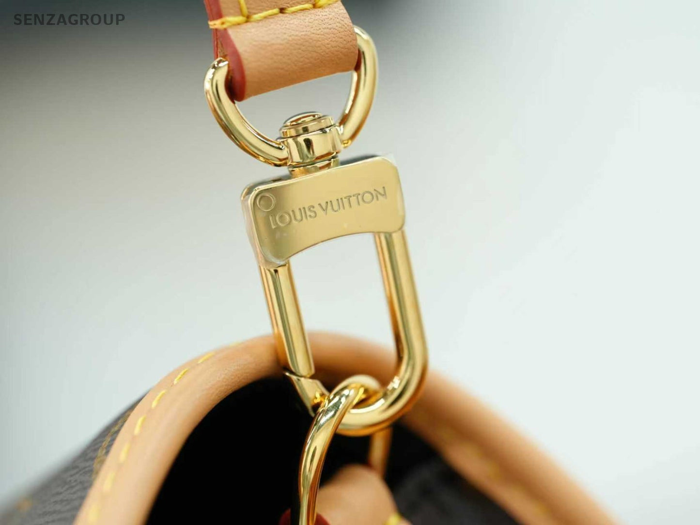 Louis Vuitton Diane Monogram 2Way Shoulder Bag Crossbody Brown Used Women
