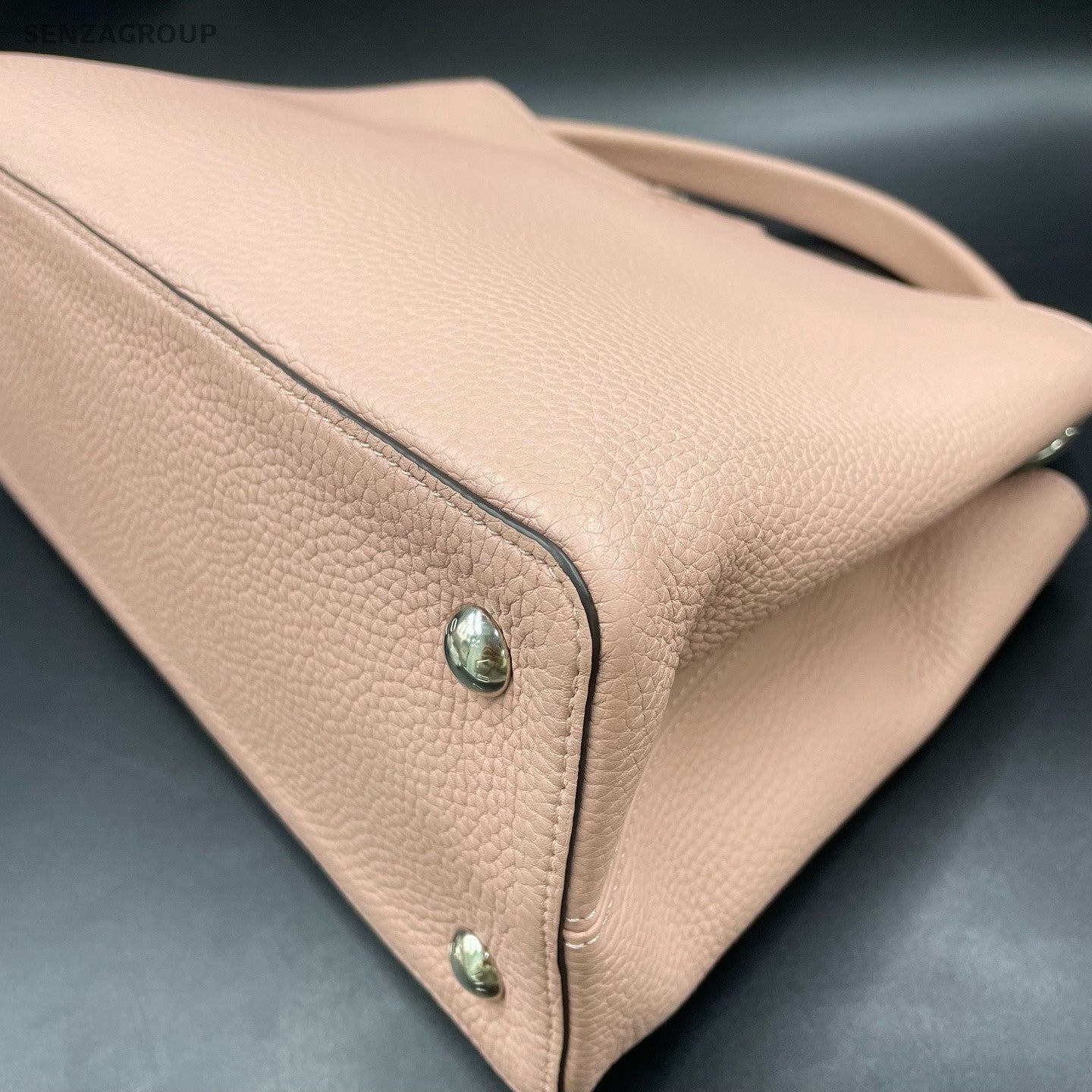 Louis Vuitton Capuciness GM Top Handle Bag Pink Gold Women Classic Fashion