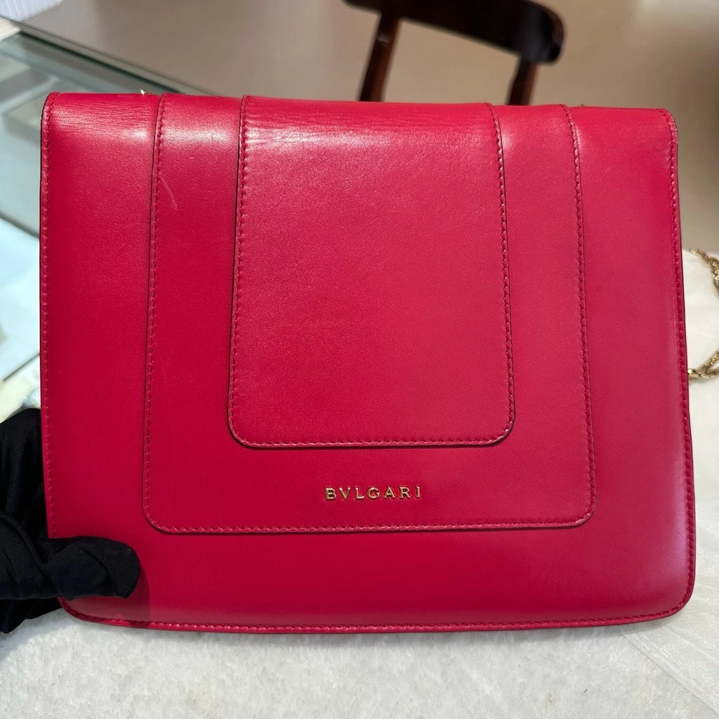 Bvlgari Serpenti Forever Calfskin Shoulder Crossbody Bag For Women