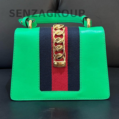 Gucci Dionysus Small Green Gold Chain Shoulder Bag Classic Women's