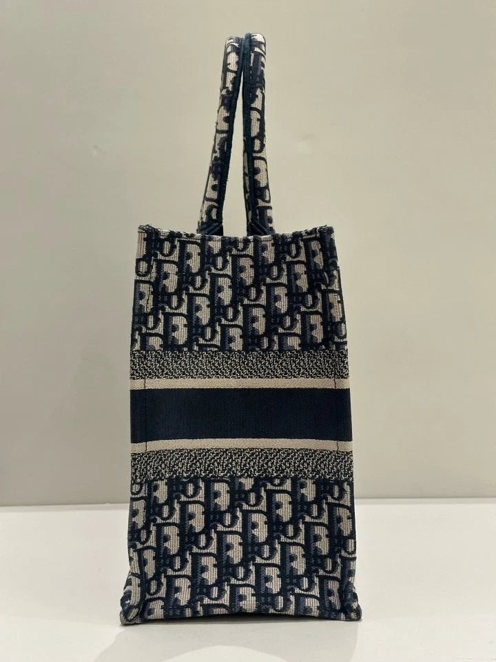Authentic Dior Monogram Canvas Tote Bag For Women