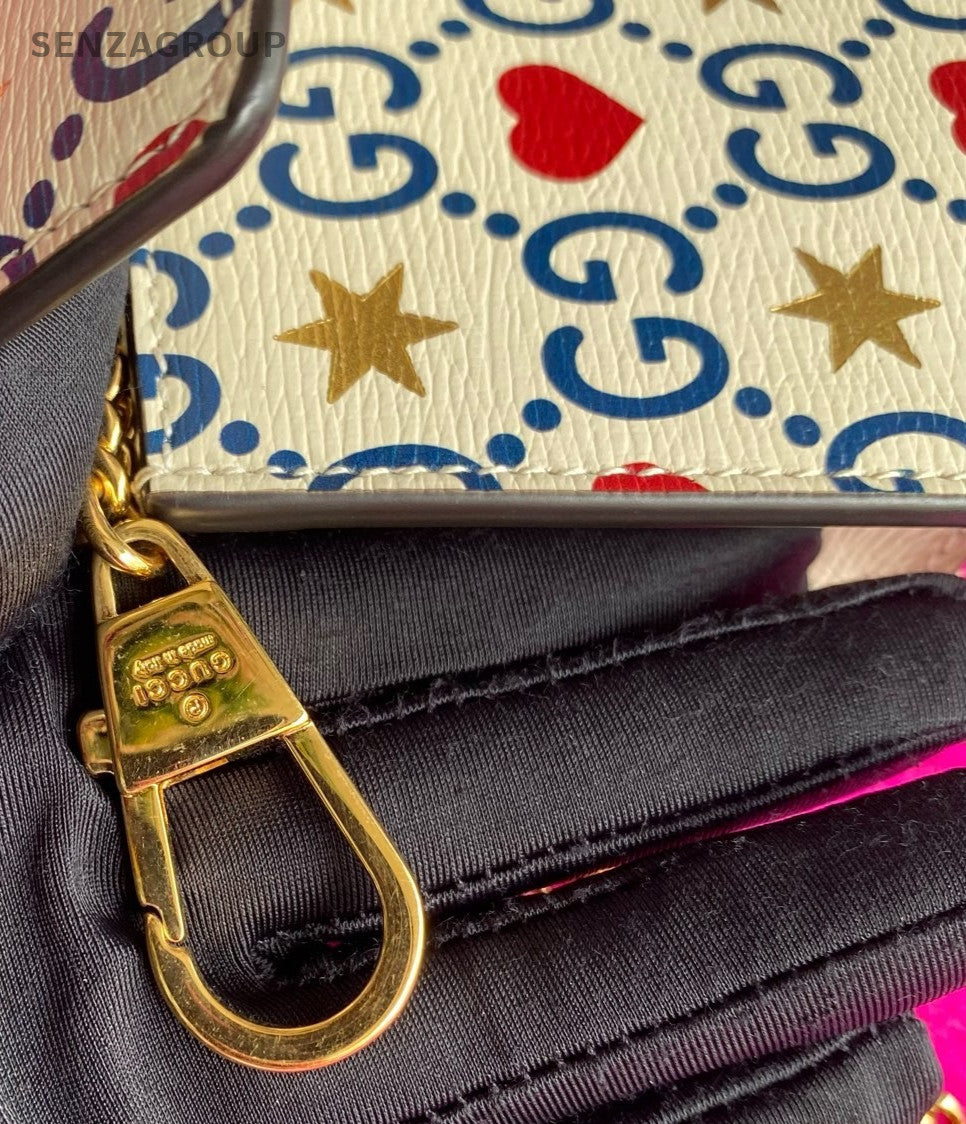GUCCI Sylvie mini Valentine's Day Limited Edition Chain Shoulder bag Women