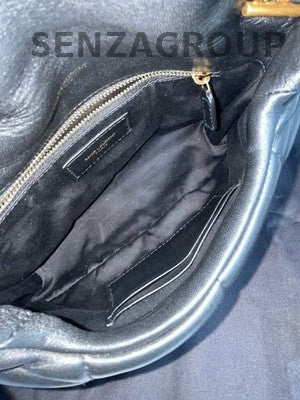 Saint Laurent Black Gold Mini Cloud Bag Chain Shoulder Bag Classic Women