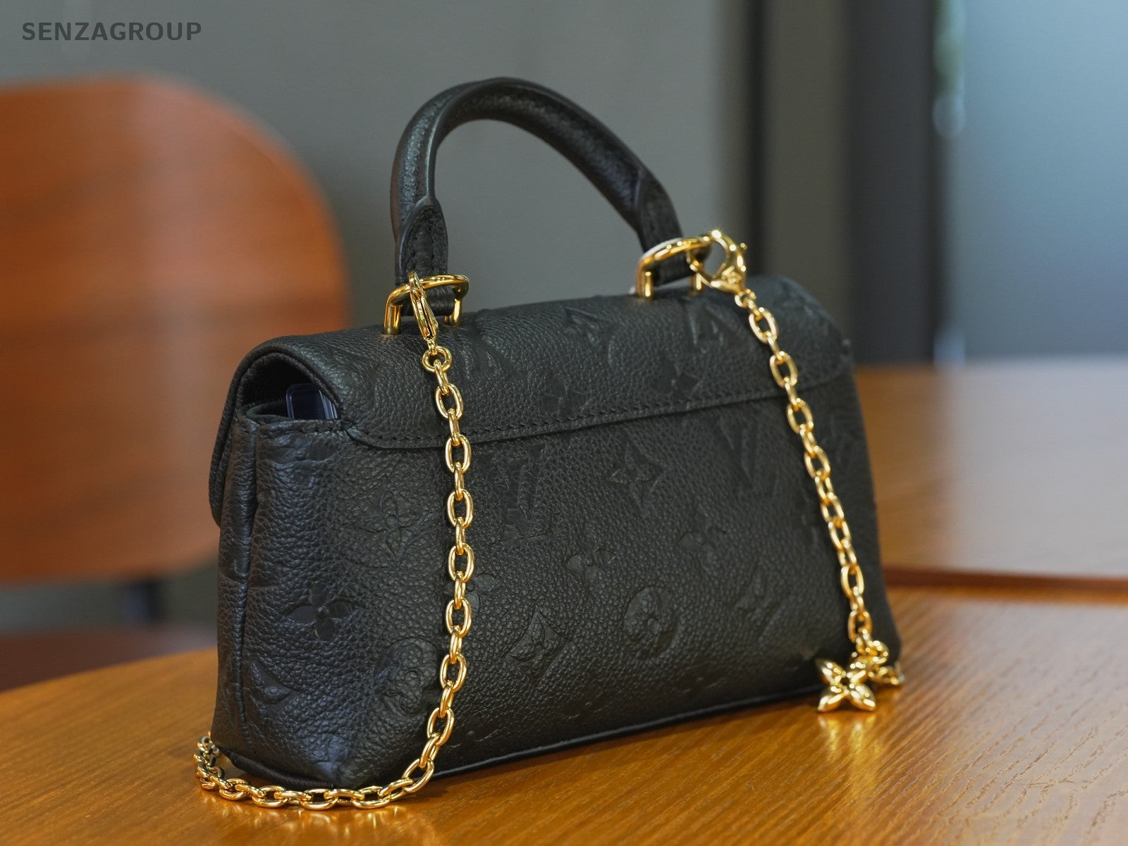 Louis Vuitton NANO Madeleine Monogram Empreinte Crossbody Bag almost brand new