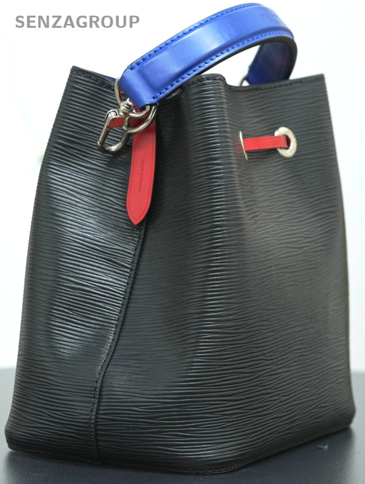 Louis Vuitton Epi Leather Black Red Bucket bag Crossbody