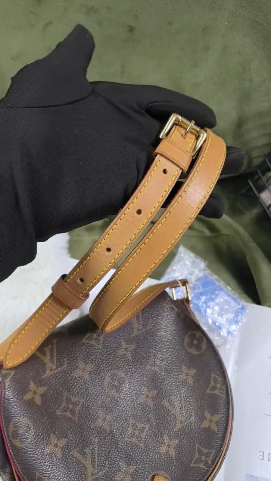 Louis Vuitton Saddle bag Monogram Vintage Crossbody bag