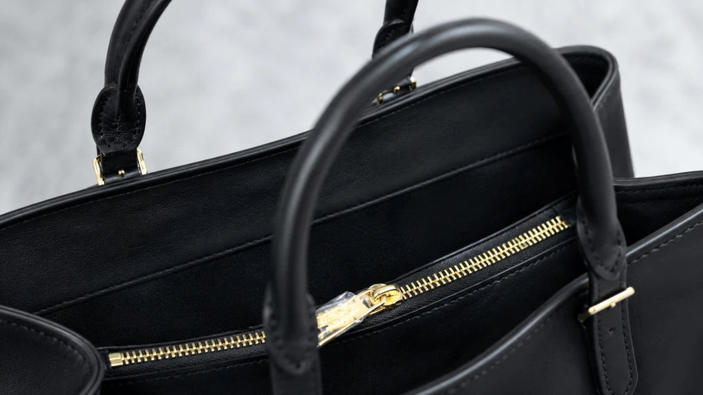 Louis Vuitton Monogram Black Empreinte Babylon Tote Handbag Excellent