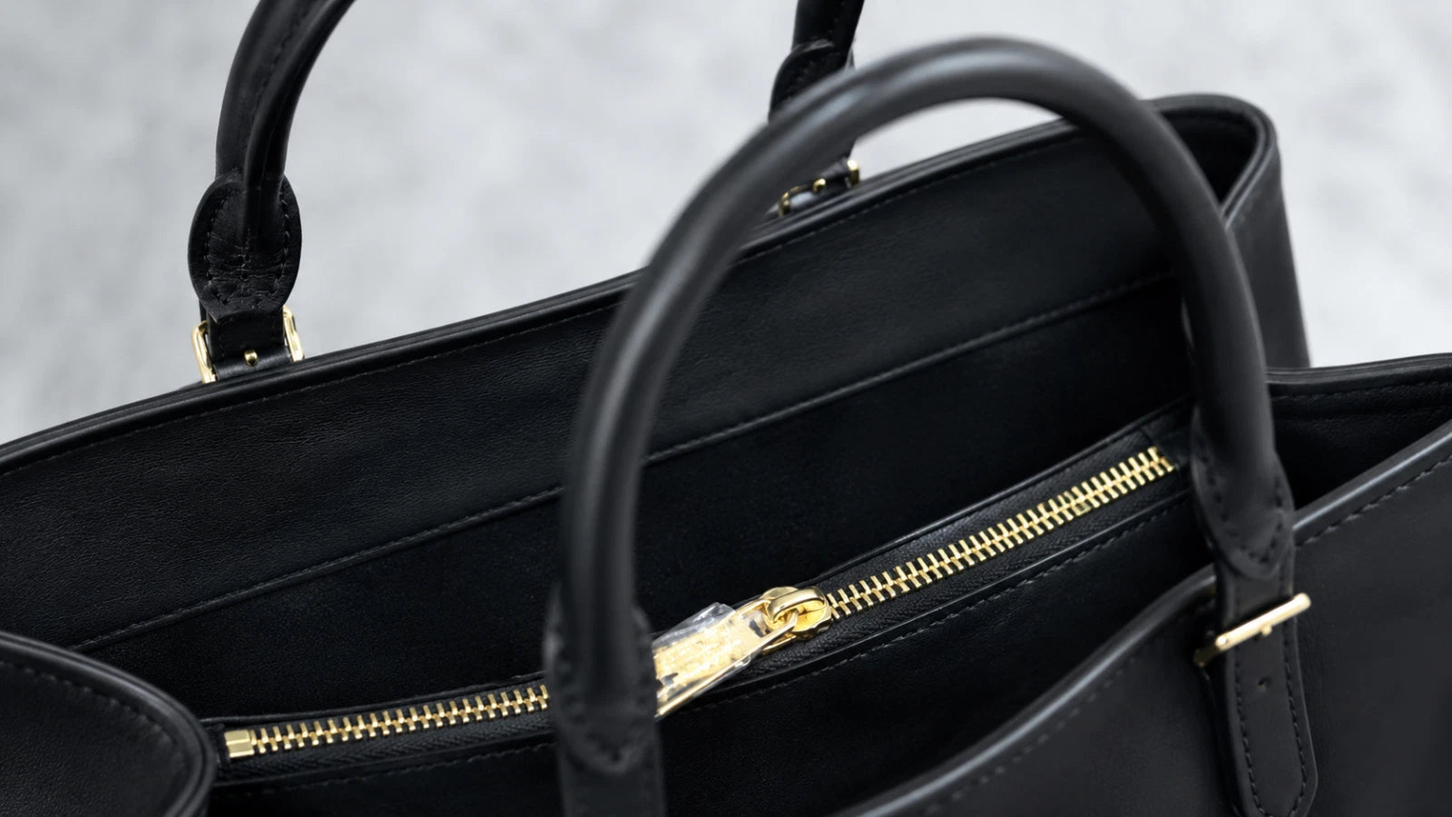 Louis Vuitton Monogram Black Empreinte Babylon Tote Handbag Excellent