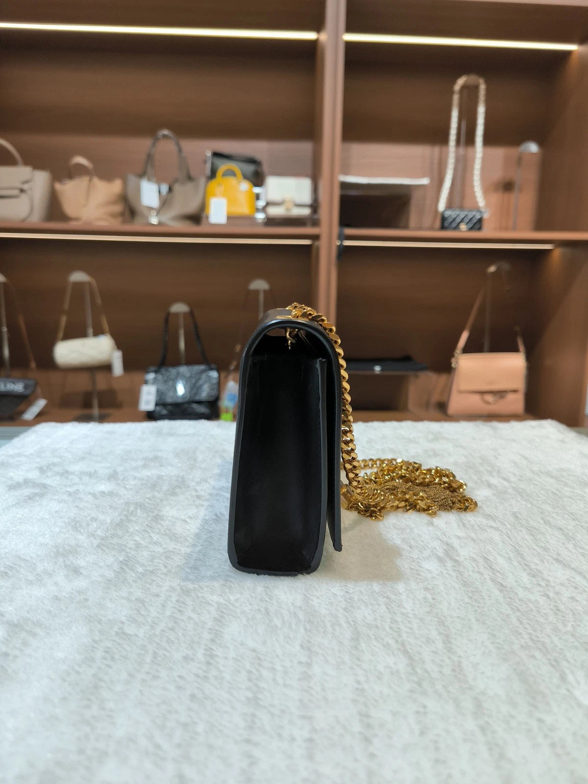 Saint Laurent KATE Mini Leather Crossbody Bag For Women