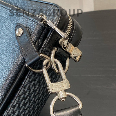 Louis Vuitton Trio Monogram Canvas Men's Zipper Crossbody Bag