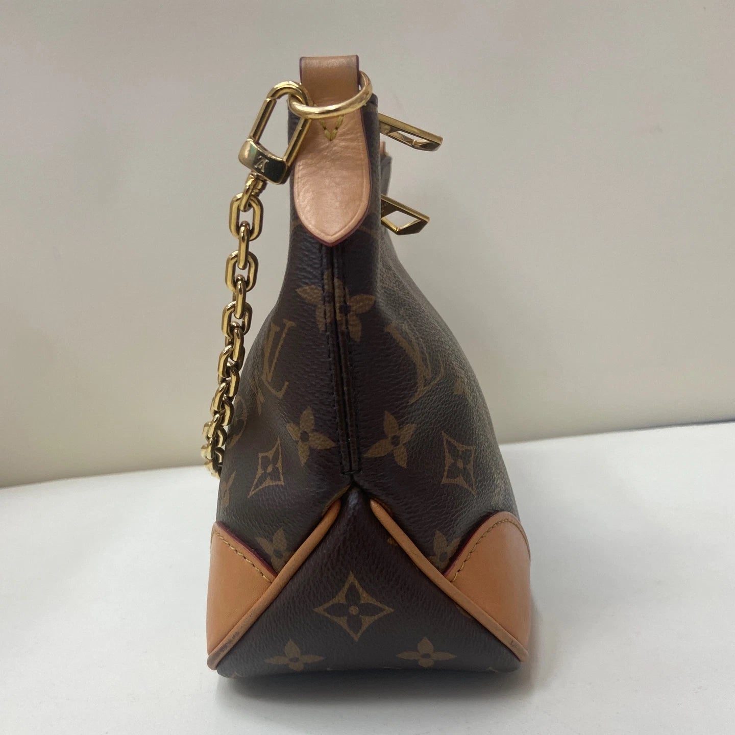 Louis Vuitton Boulogne Monogram Canvas Shoulder Bag Crossbody Excellent