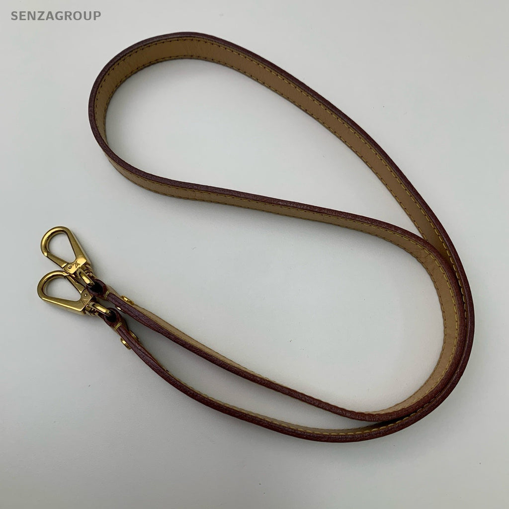Louis Vuitton Monogram Duffle Top Handle Bag Crossbody Brown Gold Women Classic
