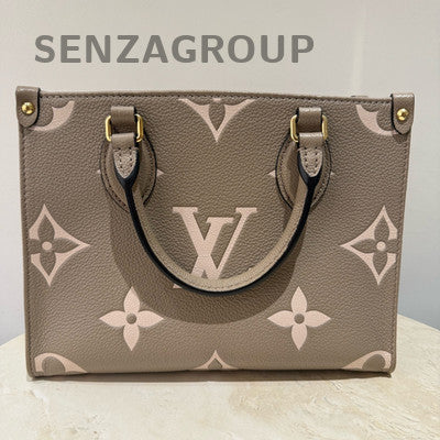 Louis Vuitton OnTheGo GM Grey Monogram Tote Bag - Women's Classic