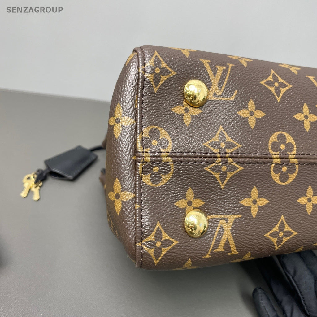 Louis Vuitton Venus Monogram Top Handle 2way Shoulder Handbag Brown Women