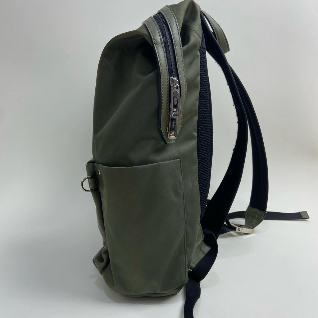 FENDI Nylon Leather Patchwork Monster Backpack For Women