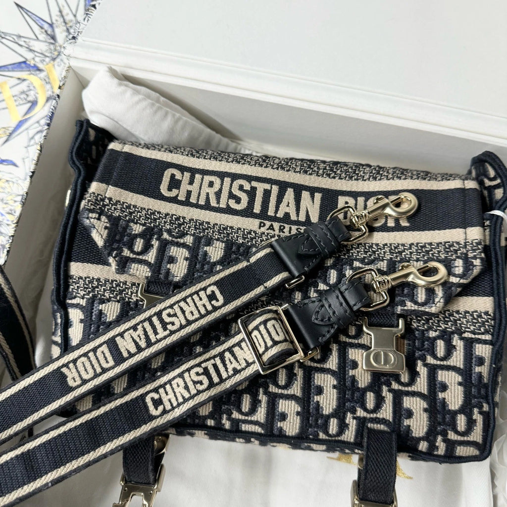 New Dior Camp Mini Messenger Shoulder Bag Canvas For Women