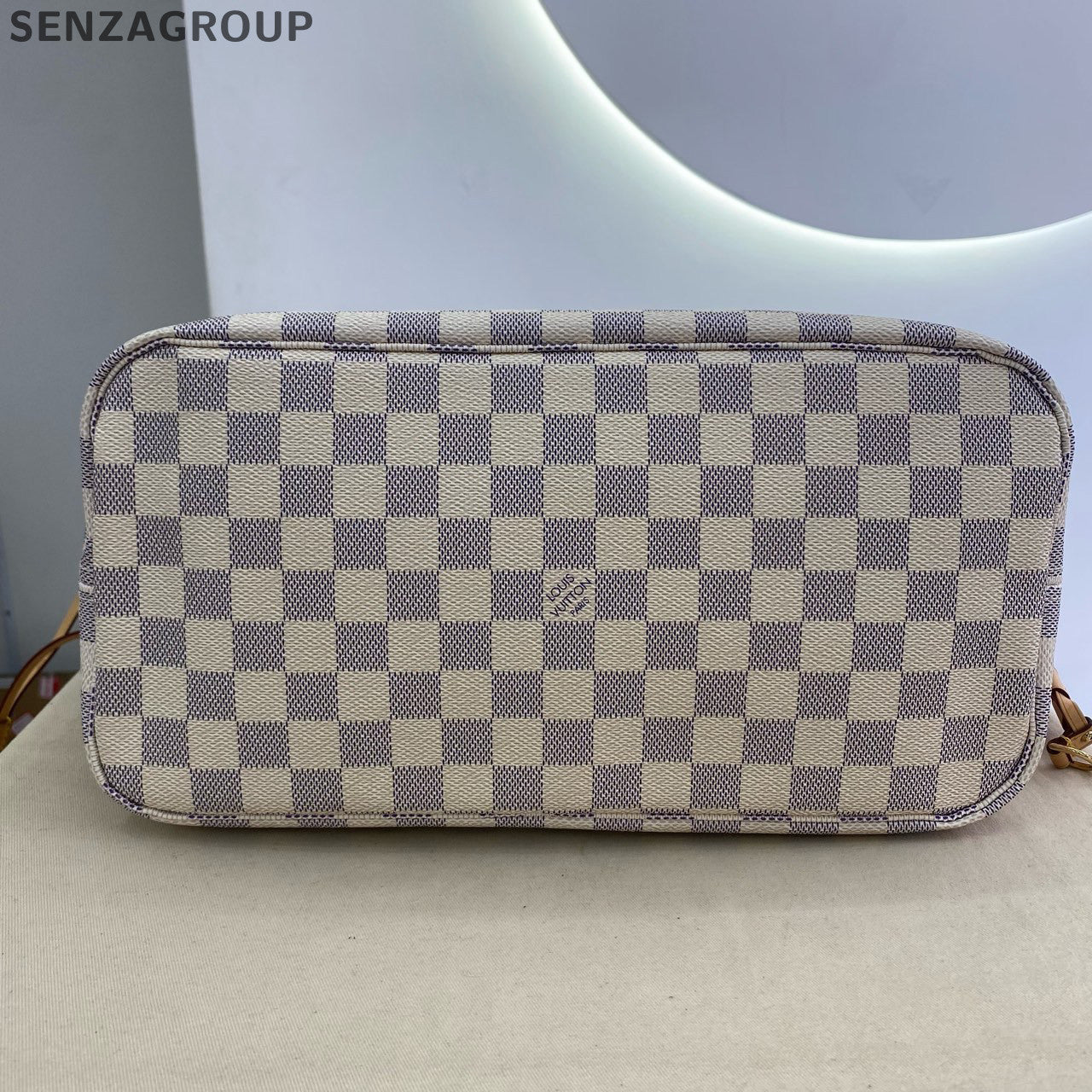 Louis Vuitton Damier Ebene Neverfull MM Tote Shoulder Bag for Women