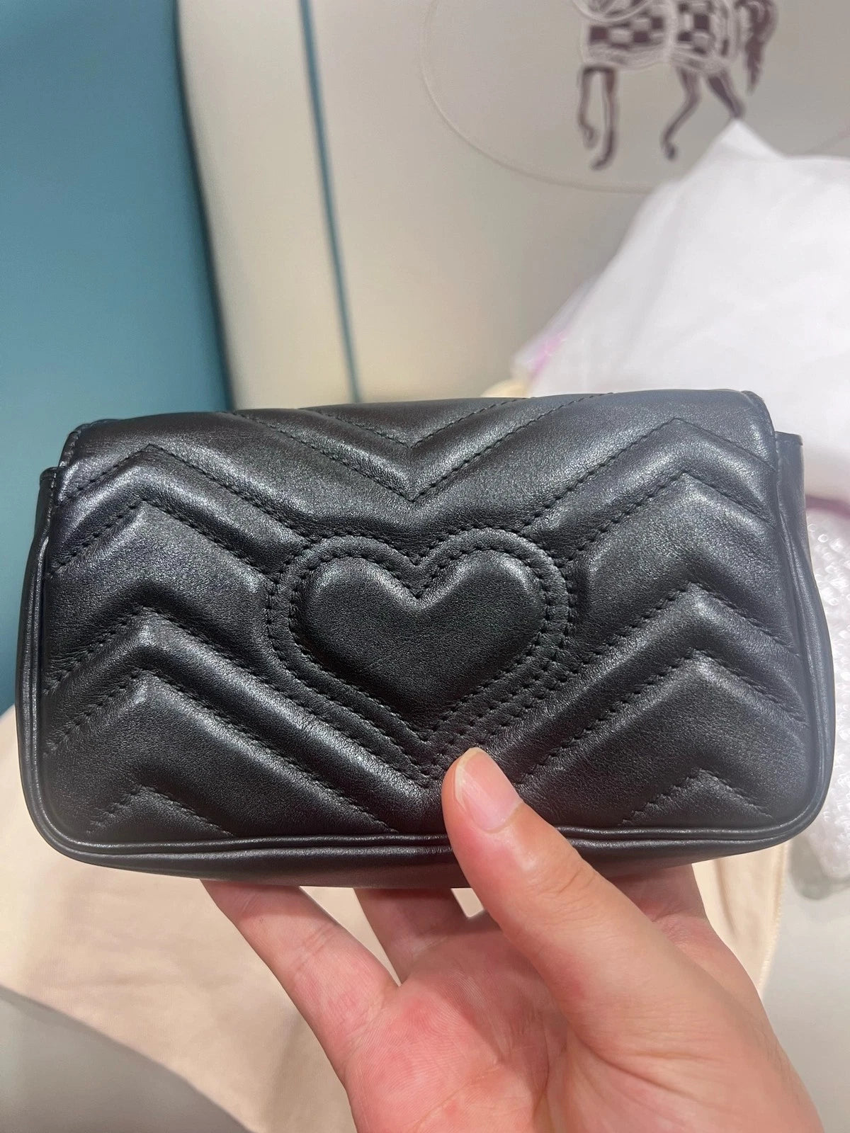 Gucci Marmont Black Crossbody Excellent