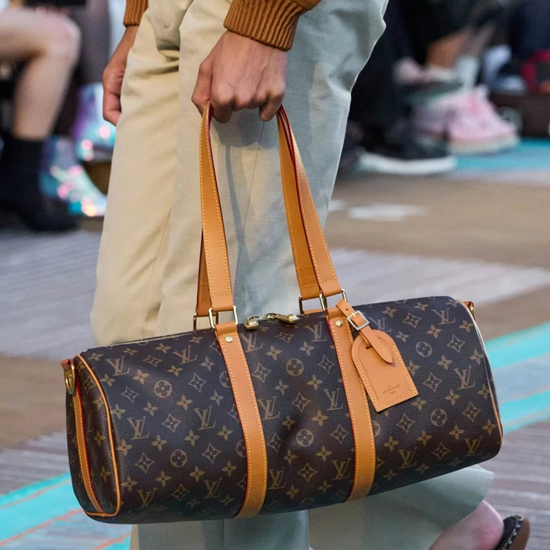Louis Vuitton Papillon Trunk 45 Top Handle Crossbody Bag Brown Unisex S