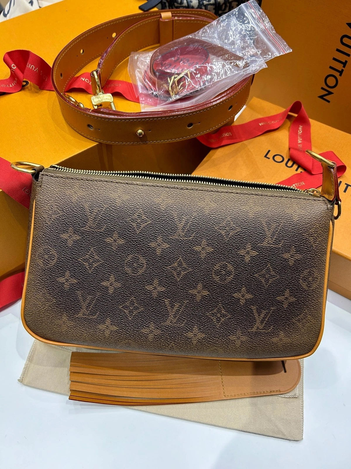 Louis Vuitton Western Triangle Crossbody Shoulder Bag For Women