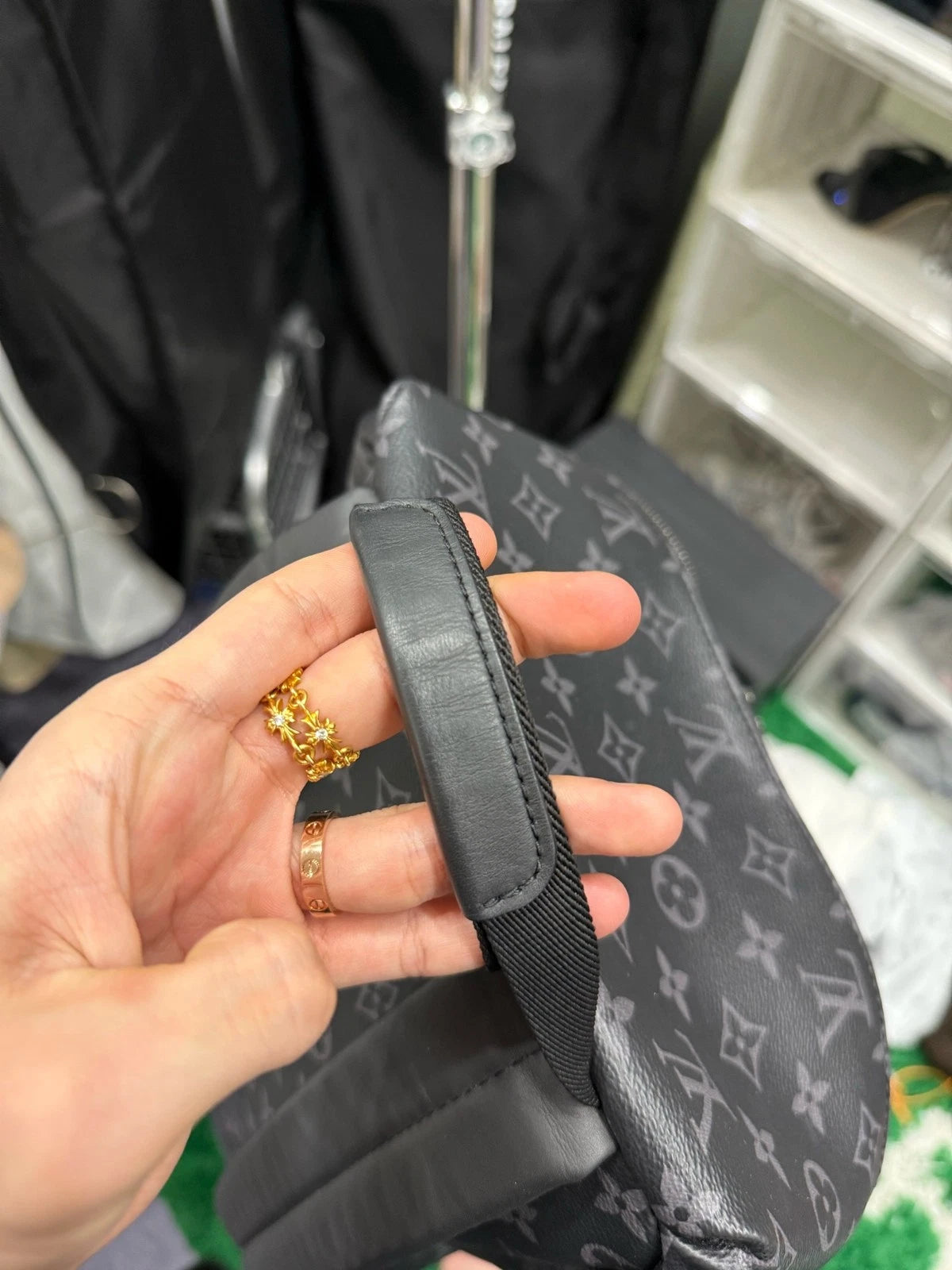 Louis Vuitton Apollo Monogram Canvas Backpack For Unisex