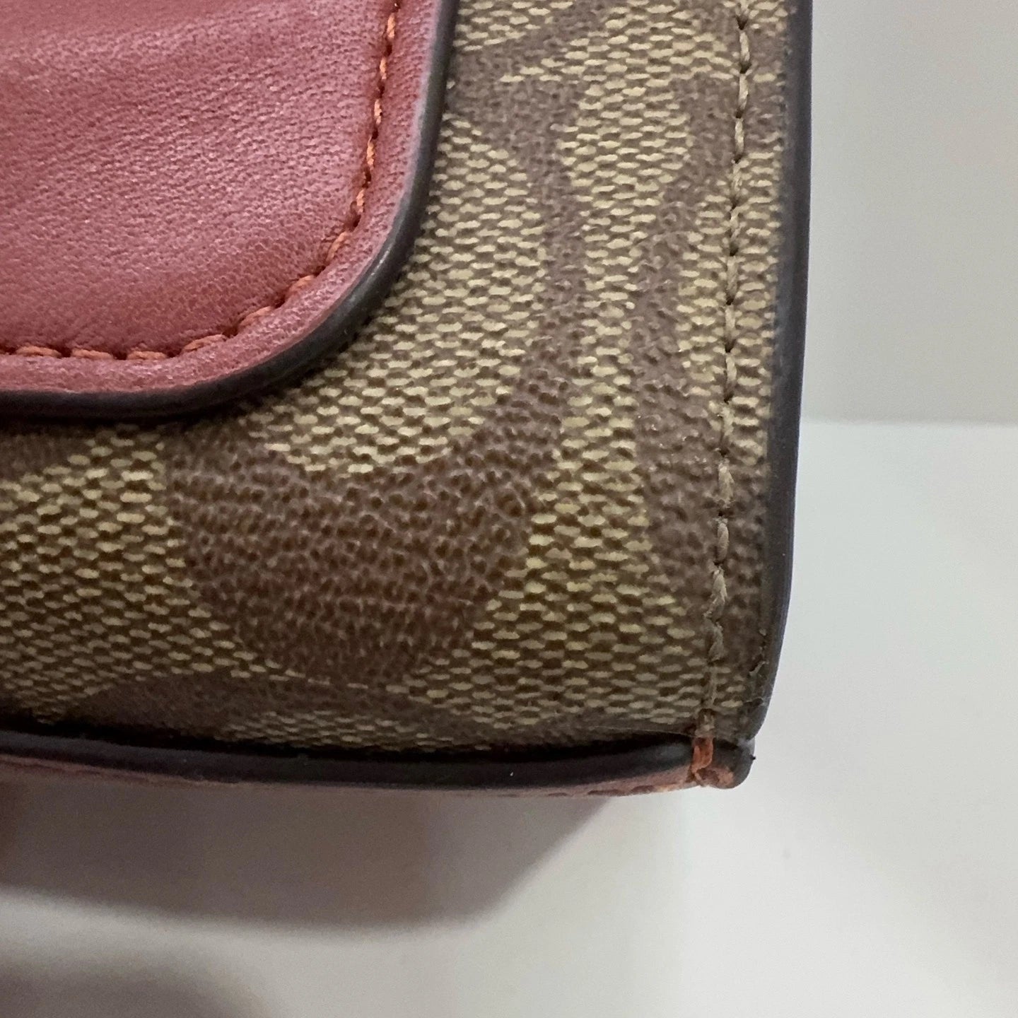 Coach Canvas Monogram Lane 26 Shoulder Crossbody Bag For Women