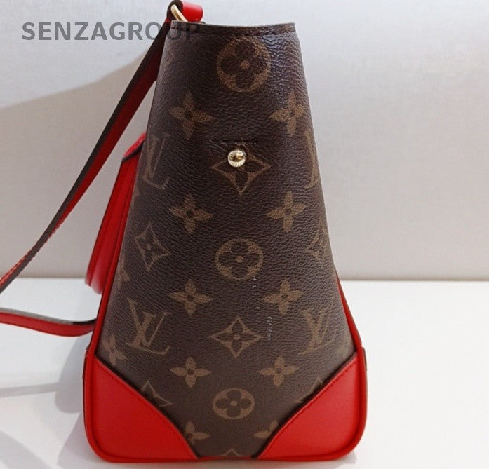 Louis Vuitton Phenix Monogram Handbag Shoulder Bag Brown Gold Women Classic
