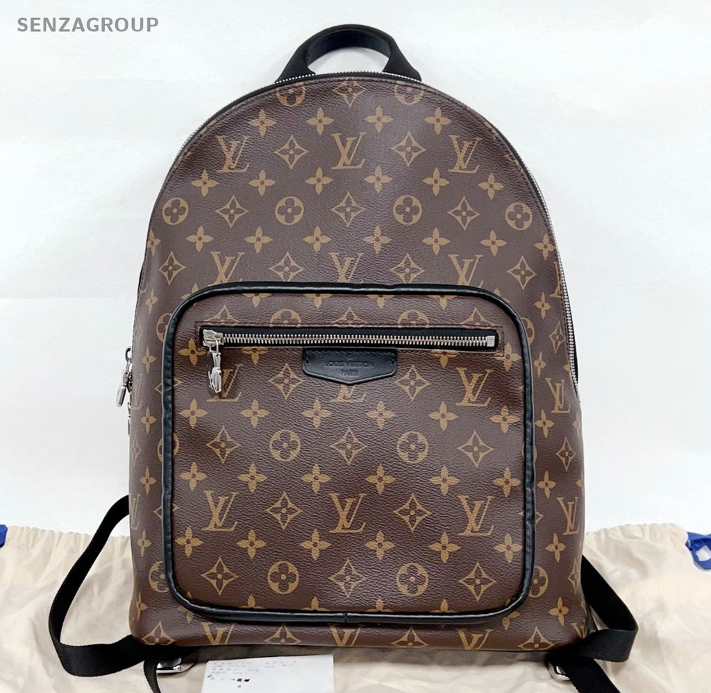 Louis Vuitton Discovery Monogram Backpack Brown Silver Unisex Adults Classic