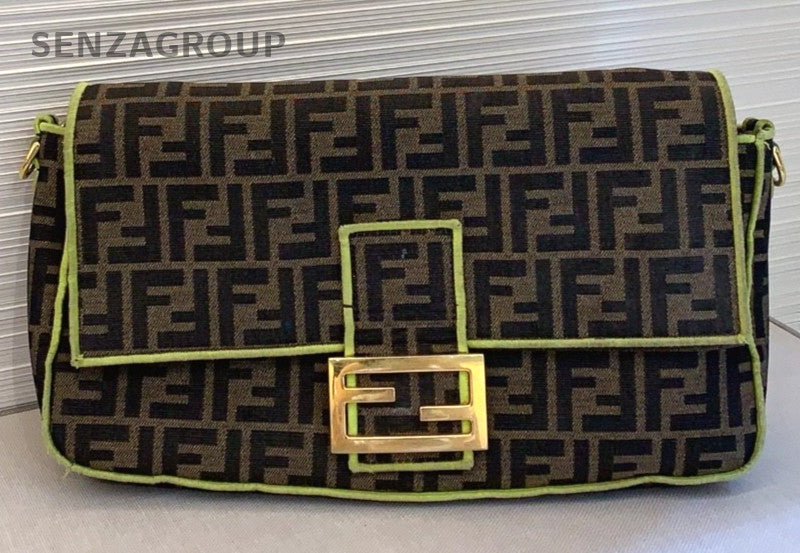 Fendi Classic Logo Limited Edition Shoulder bag Crossbody Women Brown