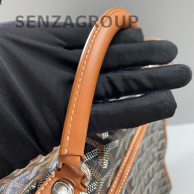 Goyard Brown Silver Hardware Backpack - Classic & Stylish Women's Bag