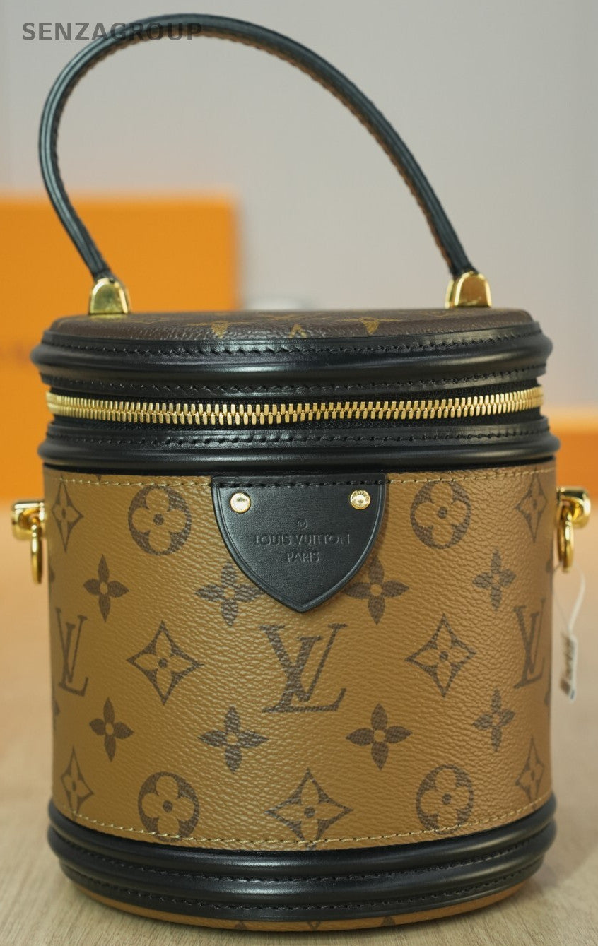 LOUIS VUITTON Cannes Monogram Canvas Shoulder Handbag  M43986