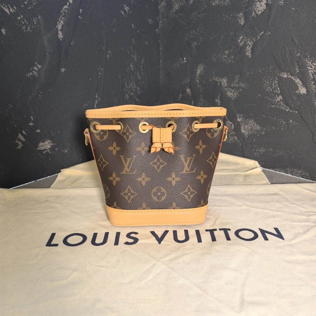 Louis Vuitton Nano Neo Canvas Bucket Crossbody Bag For Women