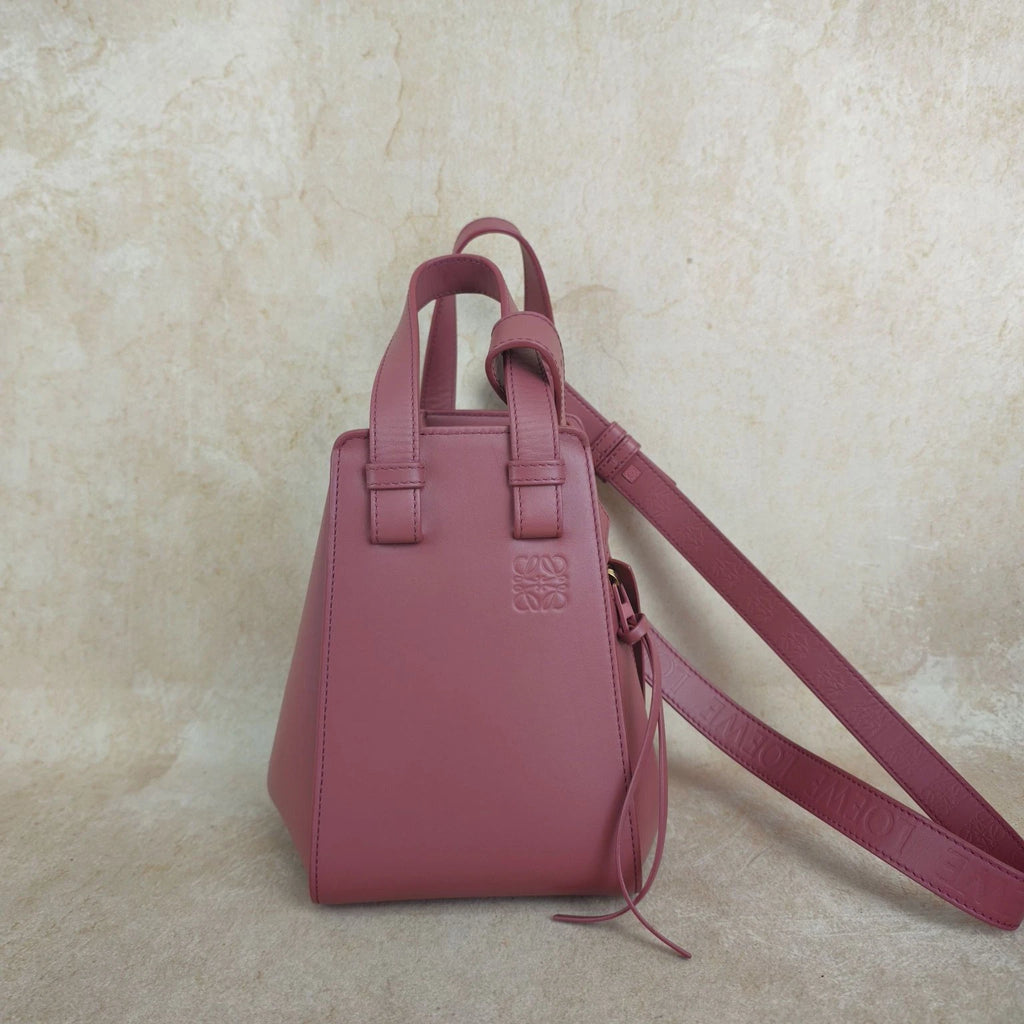 Loewe Hammock Small Pink Shoulder Crossbody Bag For Women