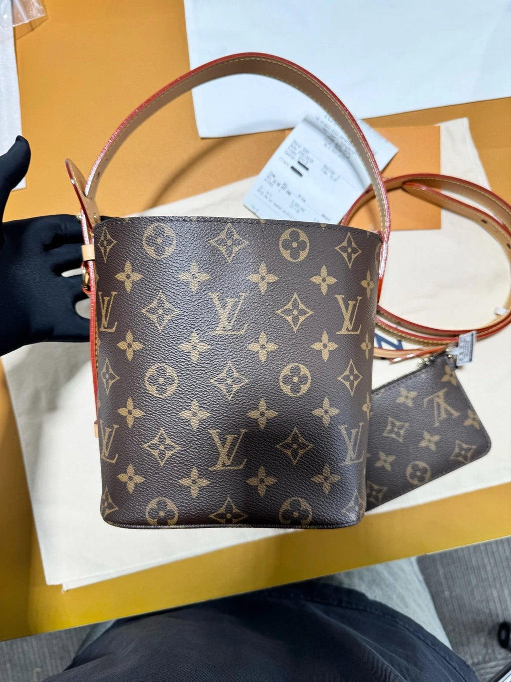 Louis Vuitton Allin BB Monogram Canvas Shoulder Bag For Women