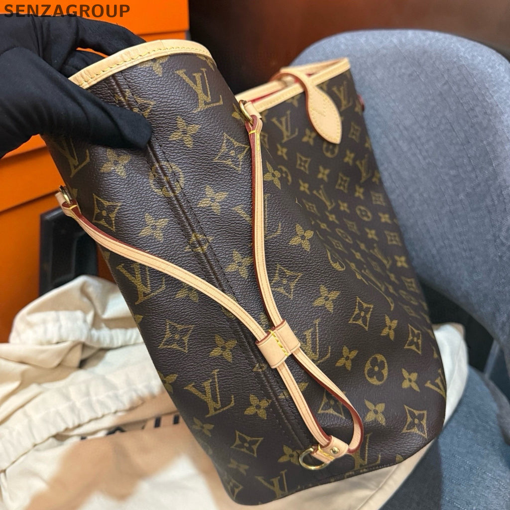 Louis Vuitton Neverfull MM Monogram Tote Bag Classic Women's Shoulder Bag