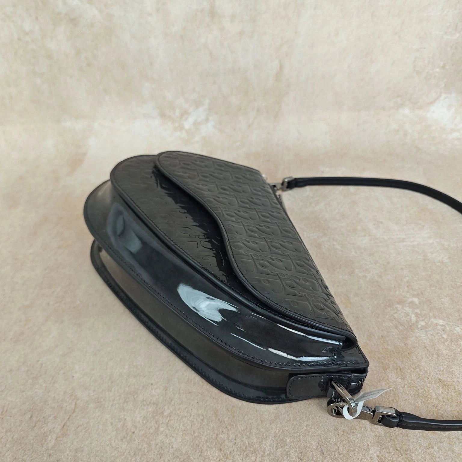 Dior Saddle Black Shoulder Bag Crossbody Excellent