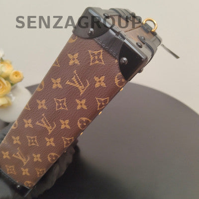 Louis Vuitton Monogram Hard Trunk Bag Brown Gold Buckle Shoulder Crossbody