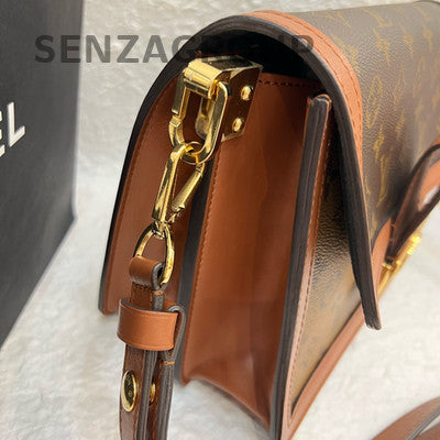Louis Vuitton Medium Dauphine Monogram Chain Shoulder Crossbody Bag Women
