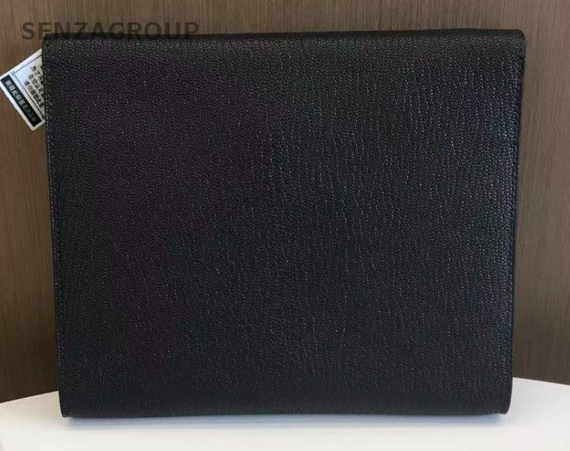 Hermes Clic 2Way Shoulder Bag Crossbody Black Gold Used Women Classic