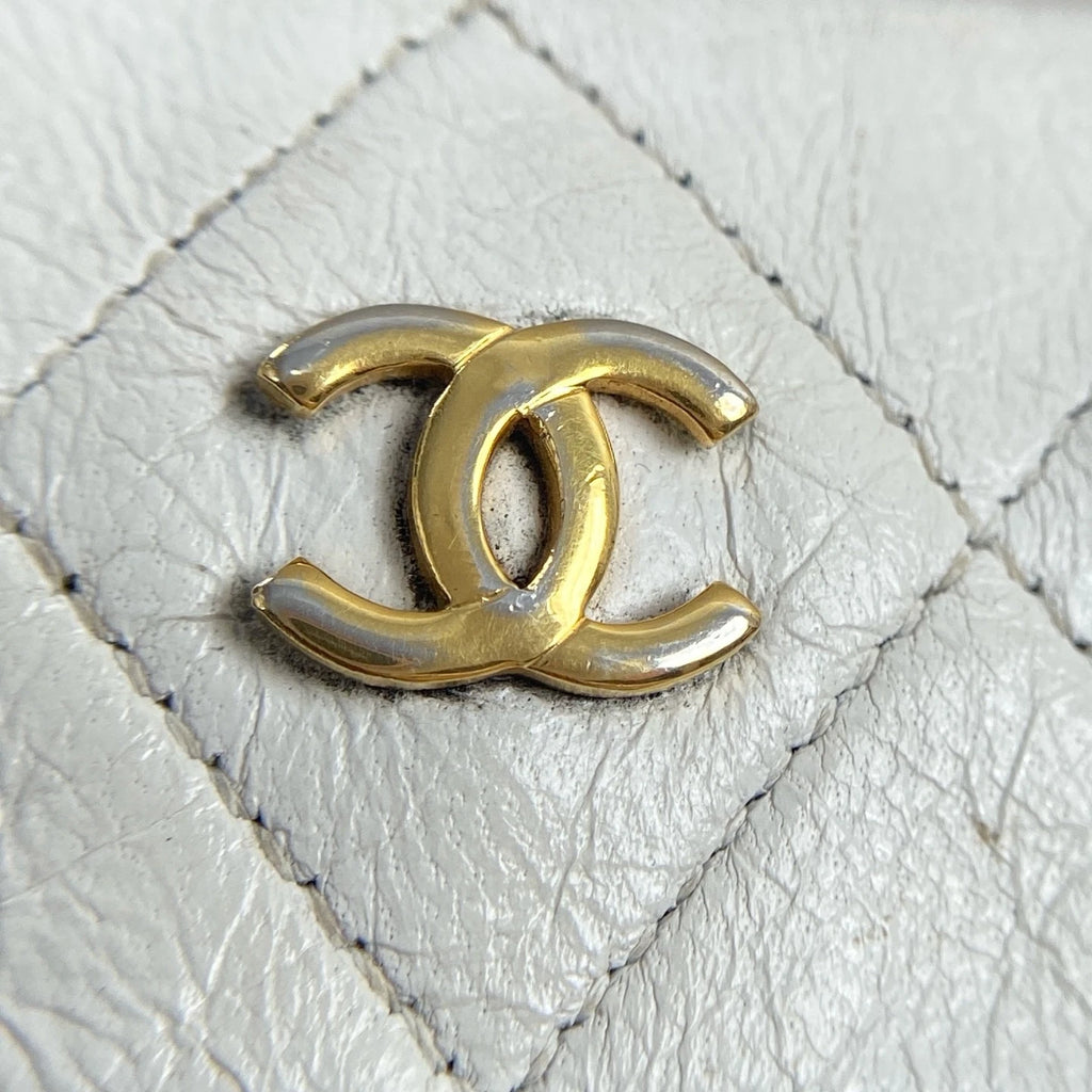 CHANEL Women's Slim Mini Card Wallet Small Purse Pouch