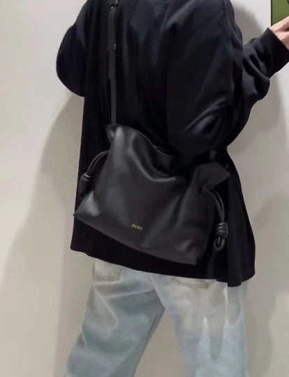 LOEWE Flamenco Mini Bucket Bag For Women Black