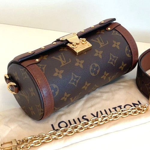 Louis Vuitton papillon trunk Chain Strap Shoulder bag Crossbody Almost Brand NEW