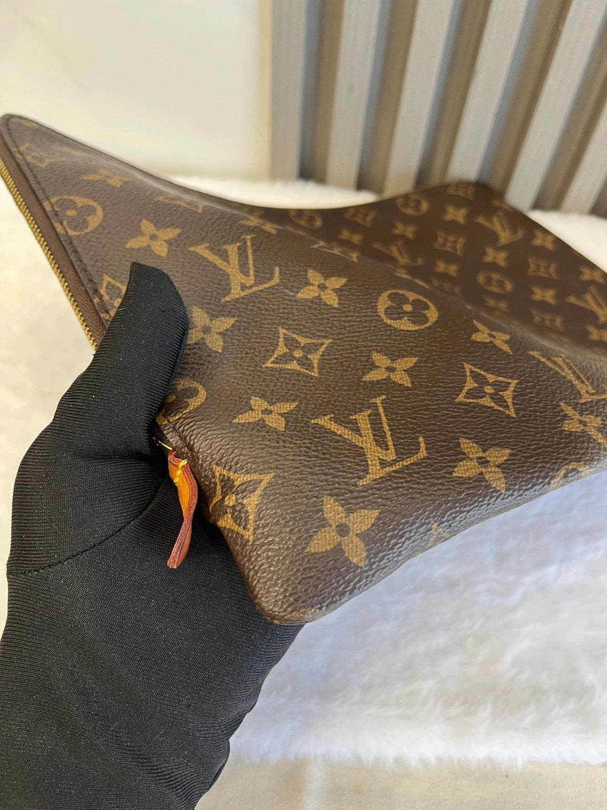 Louis Vuitton Monogram Canvas Clutch For Women