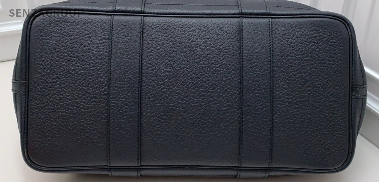 Hermes Garden Party Top Handle Bag Black Women Classic Designer