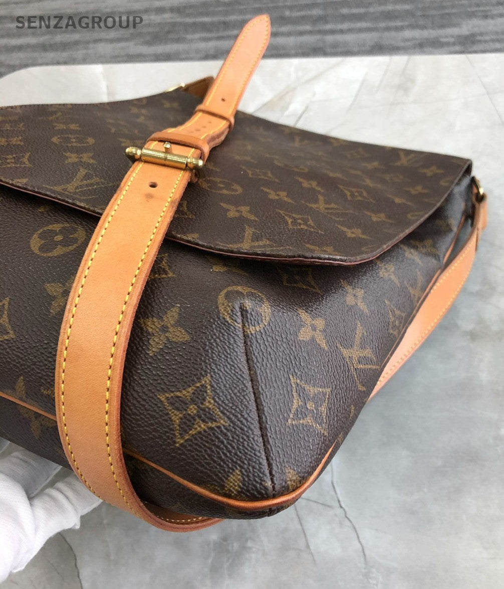 Louis Vuitton Musette GM Monogram Shoulder bag Women Brown Crossbody