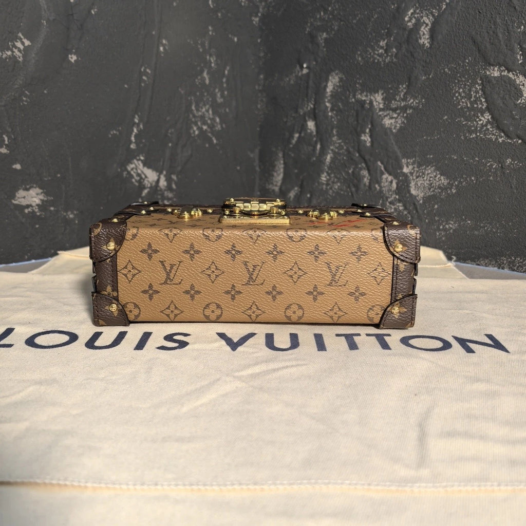 Louis Vuitton Canvas Hard Square Box Crossbody For Women