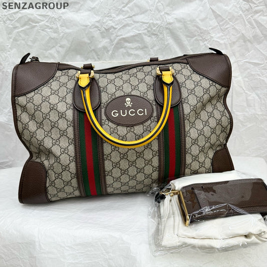 Gucci Rimowa Monogram Brown Tote Shoulder Bag Classic Women's