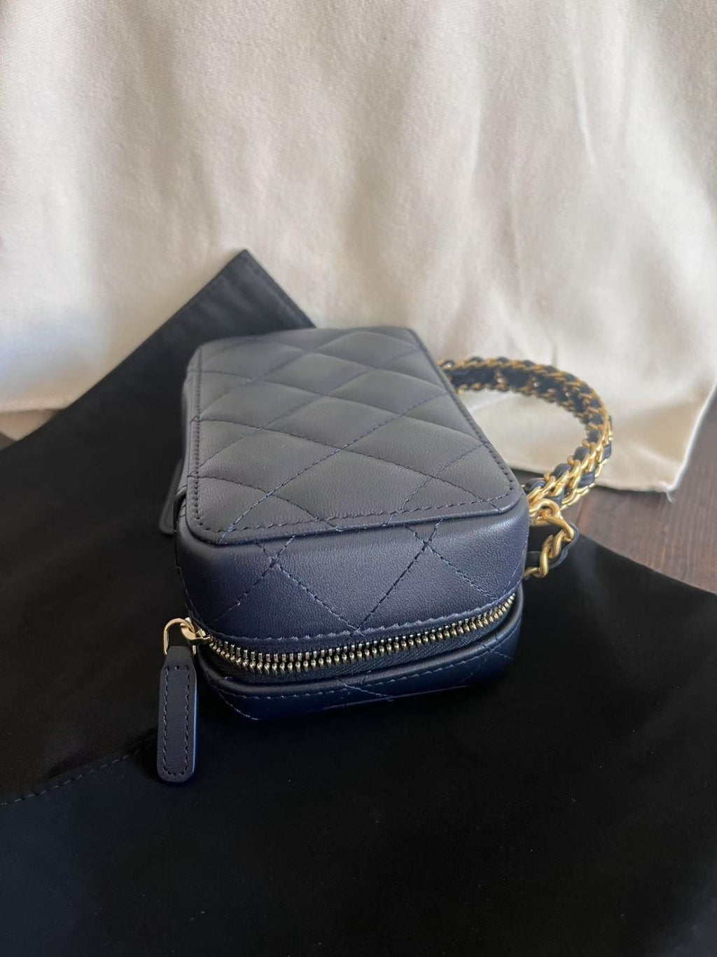 CHANEL 22K  Camera bag mini Top Handle Chain Strap Crossbody Brand NEW