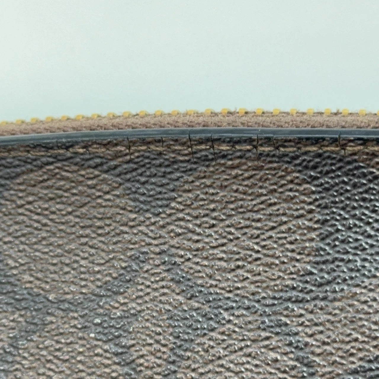 Coach Brown Canvas Monogram Shell Crossbody Handbag For Women